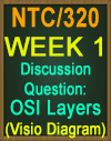 NTC/320 WEEK 1 OSI LAYERS